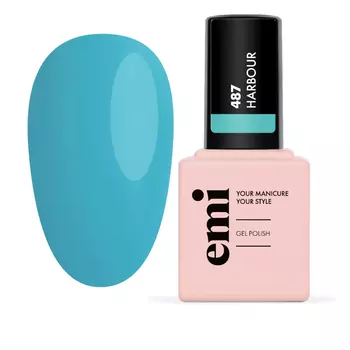 EMI, Гель-лак E.MiLac RV Гавань №487, 9 мл