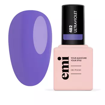 EMI, Гель-лак E.MiLac RV Ультрафиолет №482, 9 мл
