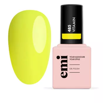 EMI, Гель-лак E.MiLac RV Витамин №485, 9 мл