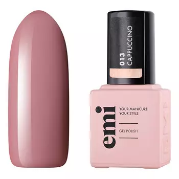 EMI, Гель-лак EMILac №013, Капучино, 9 мл