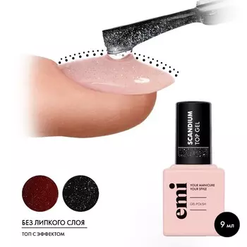 EMI,Топ с шиммером Scandium, 9 мл