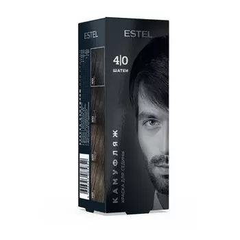 Estel, Краска-камуфляж для седины Alpha 4/0 Шатен