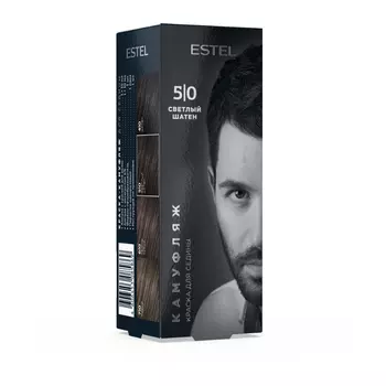 Estel, Краска-камуфляж для седины Alpha 5/0 Светлый шатен