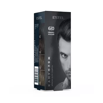 Estel, Краска-камуфляж для седины Alpha 6/0 Тёмно-русый