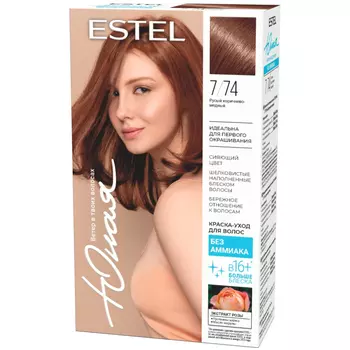 Estel, Краска-уход для волос ЮНАЯ 7/74