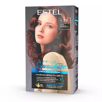 Estel, Крем-гель краска Signature 5/75