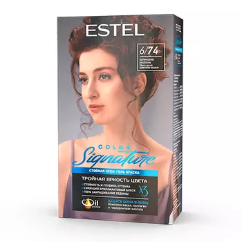 Estel, Крем-гель краска Signature 6/74