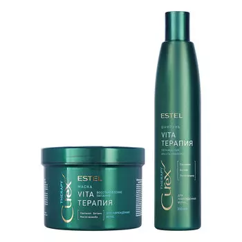 Estel, Набор для сухих, ослабленных и поврежденных волос CUREX THERAPY
