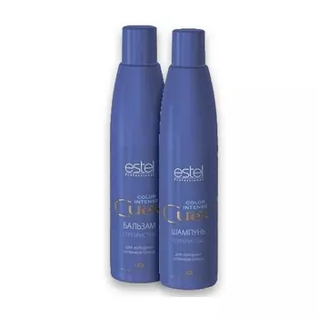 Estel, Набор для волос серебристый для холодных оттенков блонд CUREX COLOR INTENSE