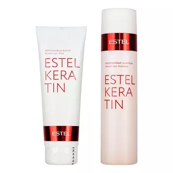 Estel, Набор для восстановления и гладкости волос ESTEL KERATIN