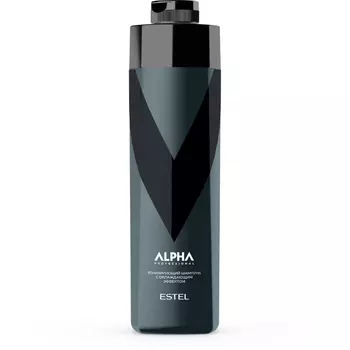Estel, Тонизирующий шампунь для волос с охлаждающим эффектом Alpha Pro, 1 л