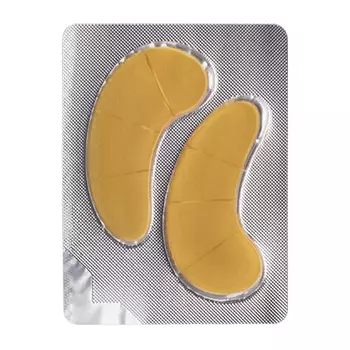 EVABOND, Патчи для глаз гидрогелевые, золотые