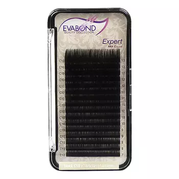 EVABOND, Ресницы на ленте Expert, D=0,10, С-изгиб