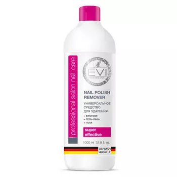EVI professional, Средство для снятия биогеля, геля, гель-лака, 1 л