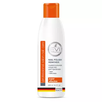 EVI professional, Средство для снятия лака и гель-лака, 250 мл