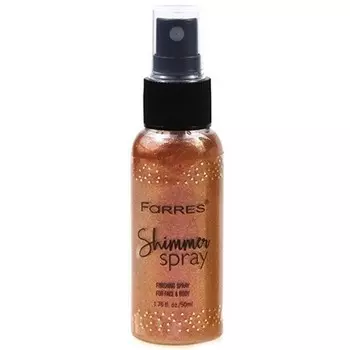 Farres, Хайлайтер-спрей для лица и тела, тон 04