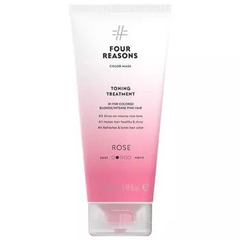 Four Reasons, Маска для волос Color Toning Rose, 200 мл