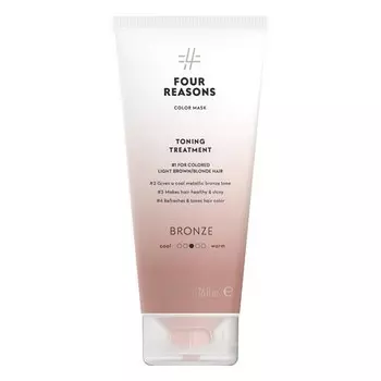 Four Reasons, Маска для волос Toning Treatment Bronze, 200 мл