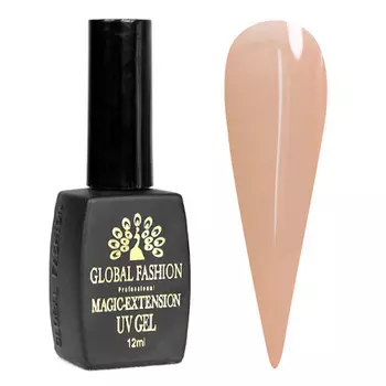 Global Fashion, Гель для наращивания ногтей Magic Extension №10, 12 мл