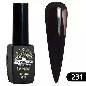 Global Fashion, Гель-лак Black Elite №231