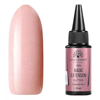 Global Fashion, Гель с шиммером Magic-Extension №06, 30 мл