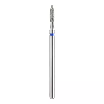 Grattol, Фреза алмазная "Пламя острое" D=2,1 мм, синяя