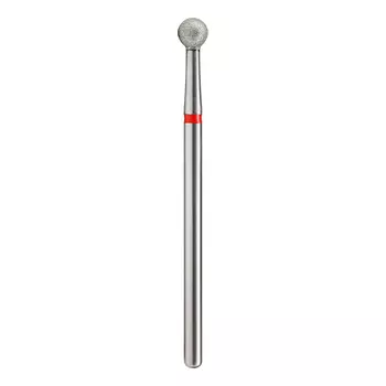 Grattol, Фреза алмазная "Шар" D=4 мм, красная