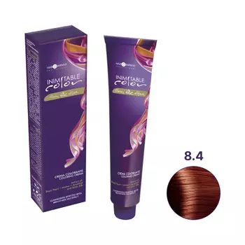 Hair Company, Крем-краска Inimitable Color 8.4, Светло-русый медный
