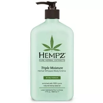 HEMPZ, Молочко для тела «Тройное увлажнение», 500 мл