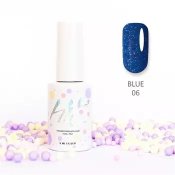 HIT Gel, Гель-лак Blue №06
