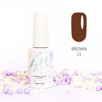 HIT Gel, Гель-лак Brown №11