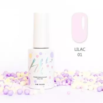 HIT Gel, Гель-лак Lilac №01