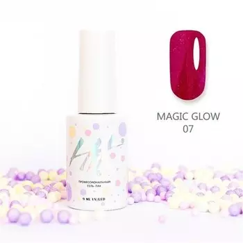 HIT Gel, Гель-лак Magic Glow №07