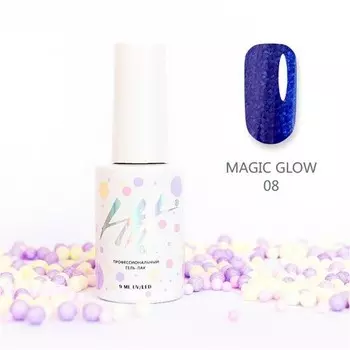 HIT Gel, Гель-лак Magic Glow №08
