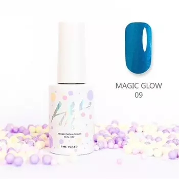 HIT Gel, Гель-лак Magic Glow №09
