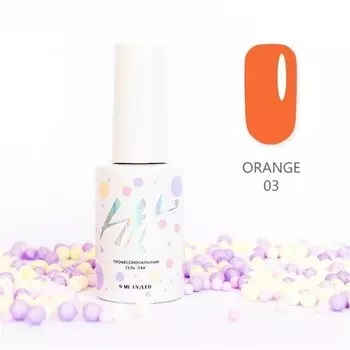 HIT Gel, Гель-лак Orange №03
