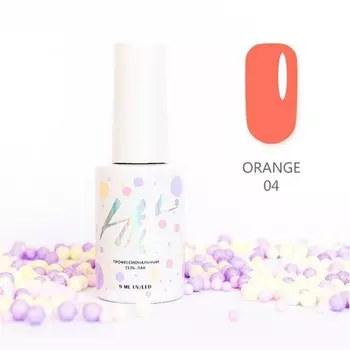 HIT Gel, Гель-лак Orange №04