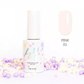 HIT Gel, Гель-лак Pink №01