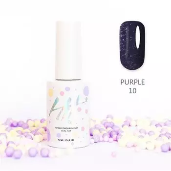 HIT Gel, Гель-лак Purple №10