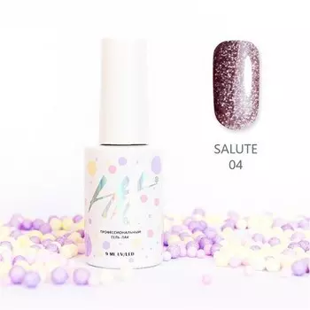 HIT Gel, Гель-лак Salute №04