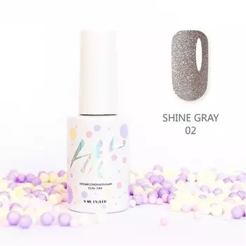 HIT Gel, Гель-лак Shine Gray №02