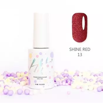 HIT Gel, Гель-лак Shine Red №13