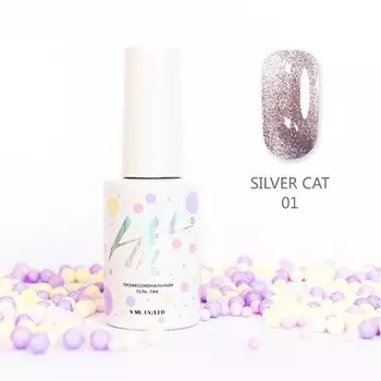 HIT Gel, Гель-лак Silver Cat №01
