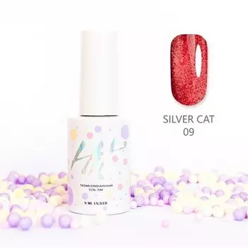 HIT Gel, Гель-лак Silver Cat №09