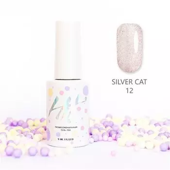 HIT Gel, Гель-лак Silver Cat №12