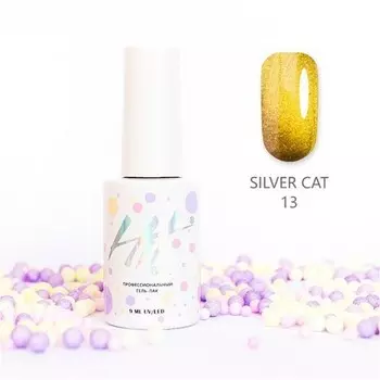 HIT Gel, Гель-лак Silver Cat №13