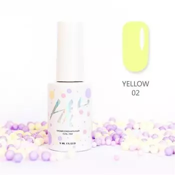 HIT Gel, Гель-лак Yellow №02