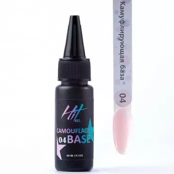 HIT Gel, Камуфлирующая база №04, 30 мл