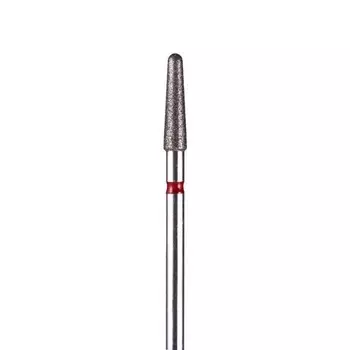 Ice Nova, Фреза алмазная «Конус закругленный» D=3 мм, красная