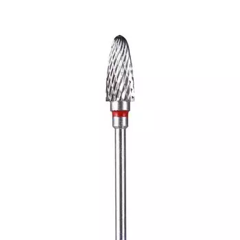 Ice Nova, Фреза твердосплавная «Кукуруза» D=6 мм, красная, крестообразная